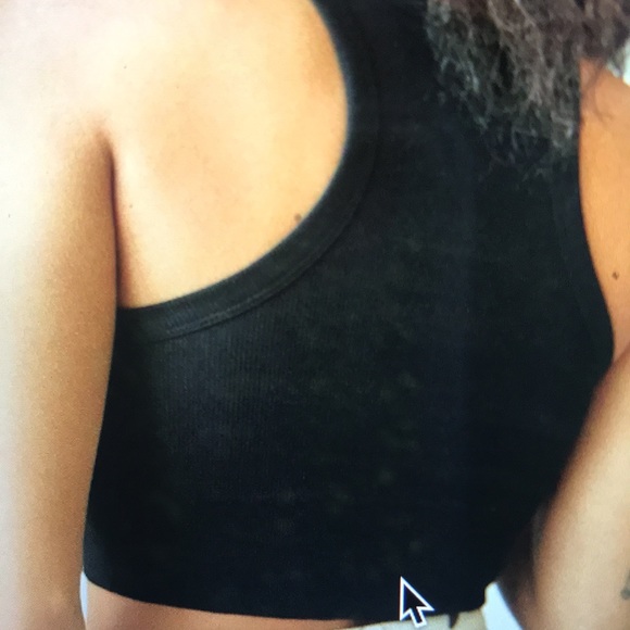 NWT New Balance Women’s Skye Crop Top XL Black - Picture 2 of 7